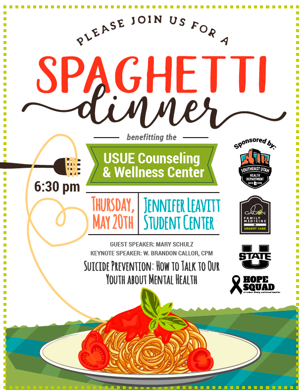 spaghetti dinner fundraiser template