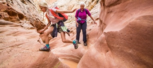 Family time at Goblin Valley State Park. Photo: Michael Kunde